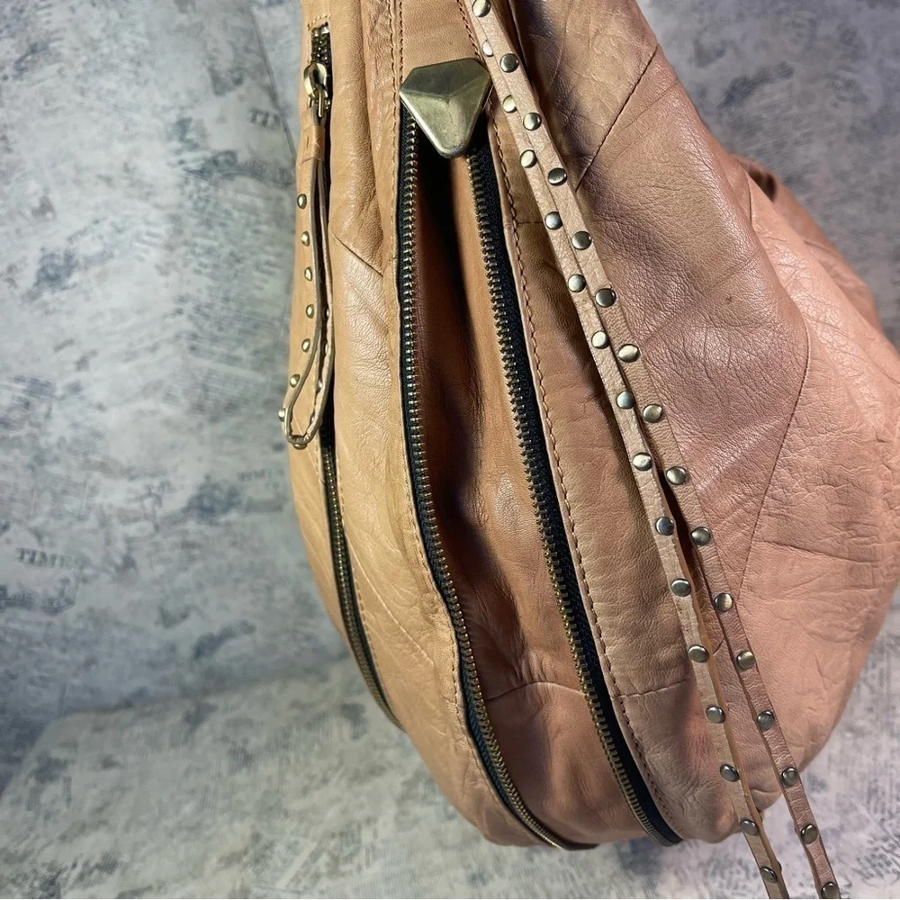 orYANY Jasmine Hobo Genuine Pebbled Leather Shoulder Bag Slouchy Designer Purse